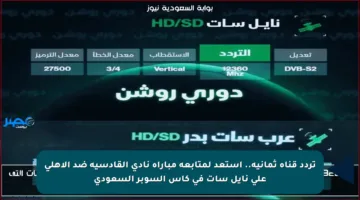 تردد قناة ثمانية.. استعد لمتابعة مباراة نادى القادسية ضد الأهلي على نايل سات في كأس السوبر السعودي